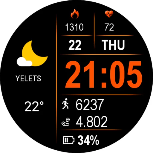 Digital Retix Watch Face screenshot 15