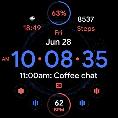 Ingress Digital - watch face screenshot 12