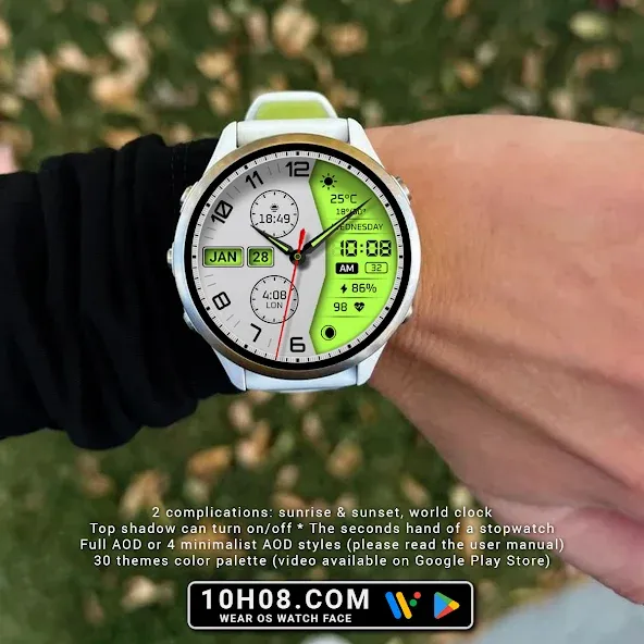 Watch face 10h08.com #114 screenshot 1
