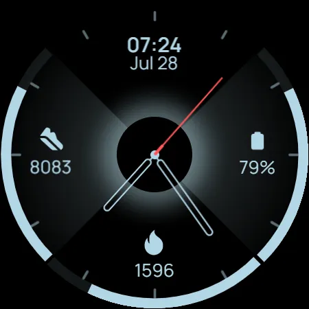Analog watchface A5 screenshot 31