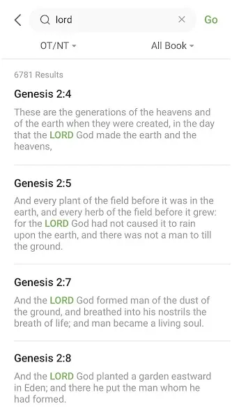 King James Bible - Verse+Audio screenshot 2
