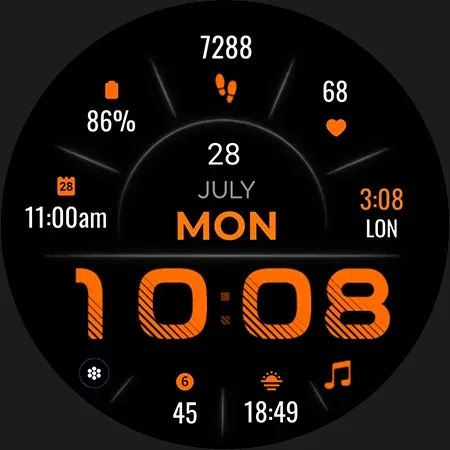 ML2U 127 Watch Face screenshot 27