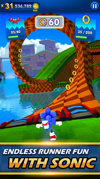 Sonic Dash Run screenshot 1
