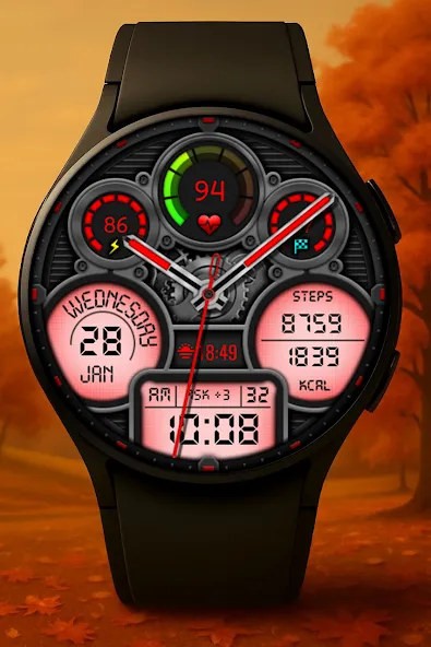 Hybrid Energon Watch Face screenshot 2