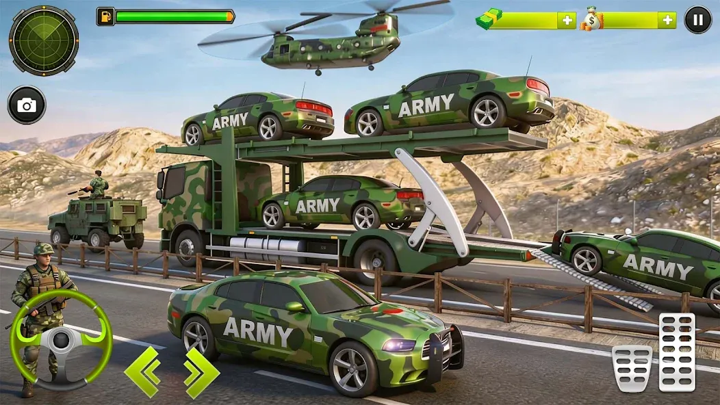 US Army Vehicle Transport Hero screenshot 4