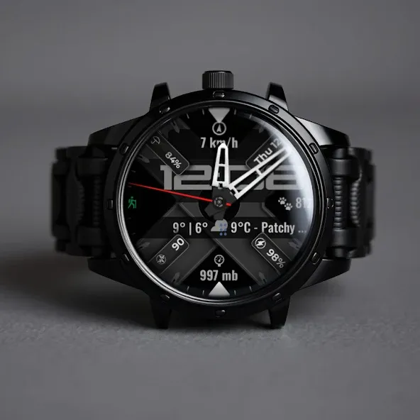 Hybrid Watch Face CUE135 screenshot 1