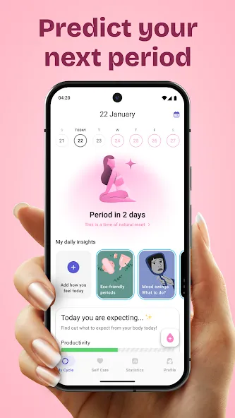 Clover: Period & Cycle Tracker screenshot 2