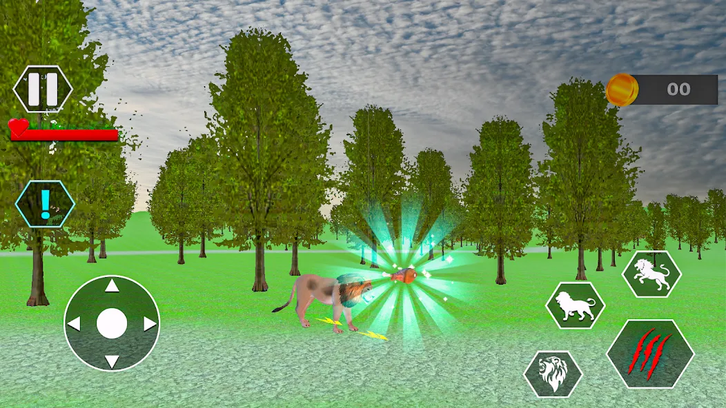 Lion Family Simulator Game screenshot 4