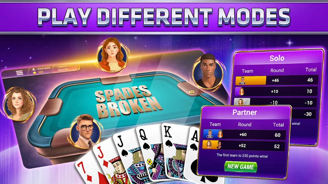 Spades: Classic Card Game screenshot 5