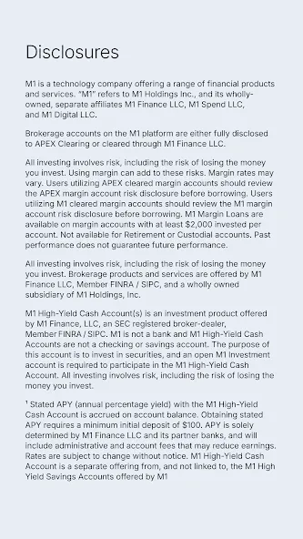 M1: Invest & Bank Smarter screenshot 7