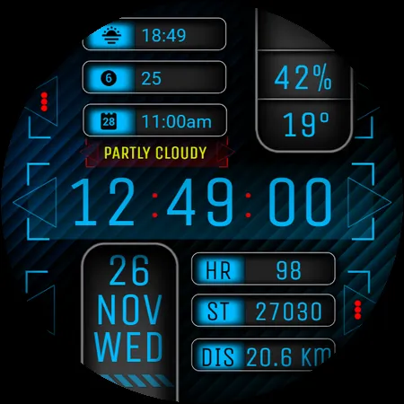 Watch Face WF148 screenshot 7