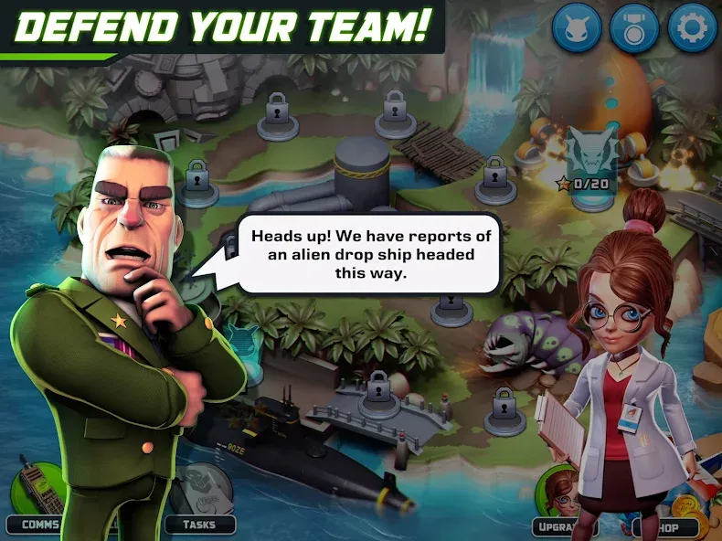 Alien Creeps TD screenshot 9