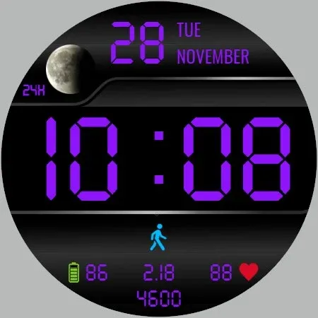 WR 007 MOD Digital Watch Face screenshot 26