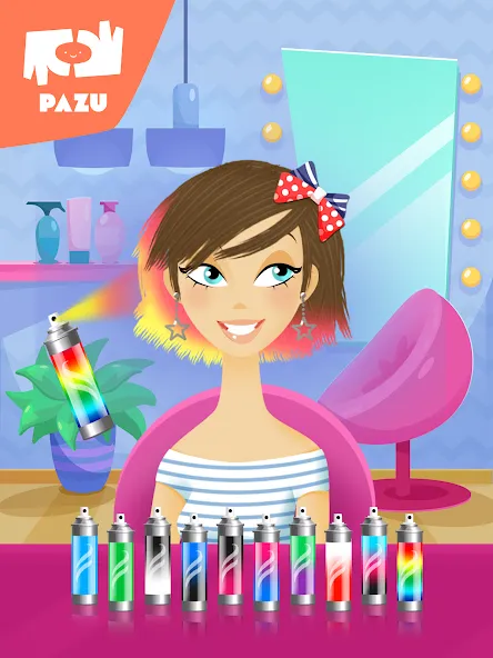 Salão de cabeleireiro meninas screenshot 14