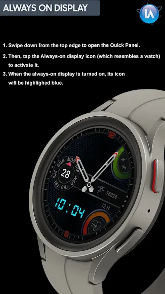 IA44 Hybrid Watchface screenshot 6