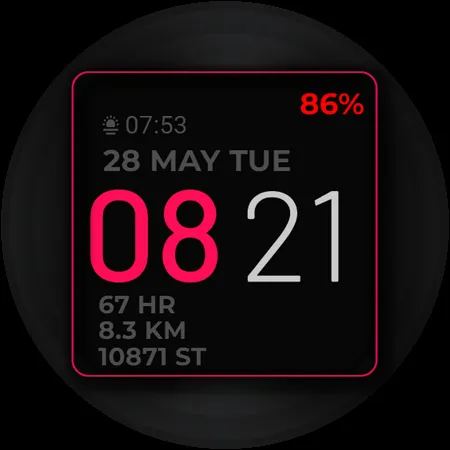 Watch Face I8 screenshot 10