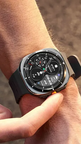 N-SPORT709 AnalogC Watch Face screenshot 4