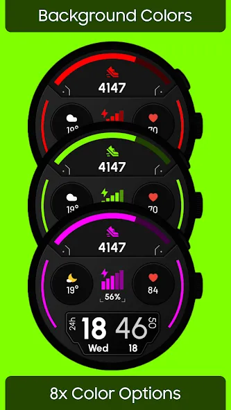 OD25 Active Watch Face screenshot 3