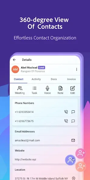 Pocket CRM - Customers & Leads screenshot 1