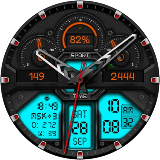 Hybrid NIKANA WS39 Watch face screenshot 15