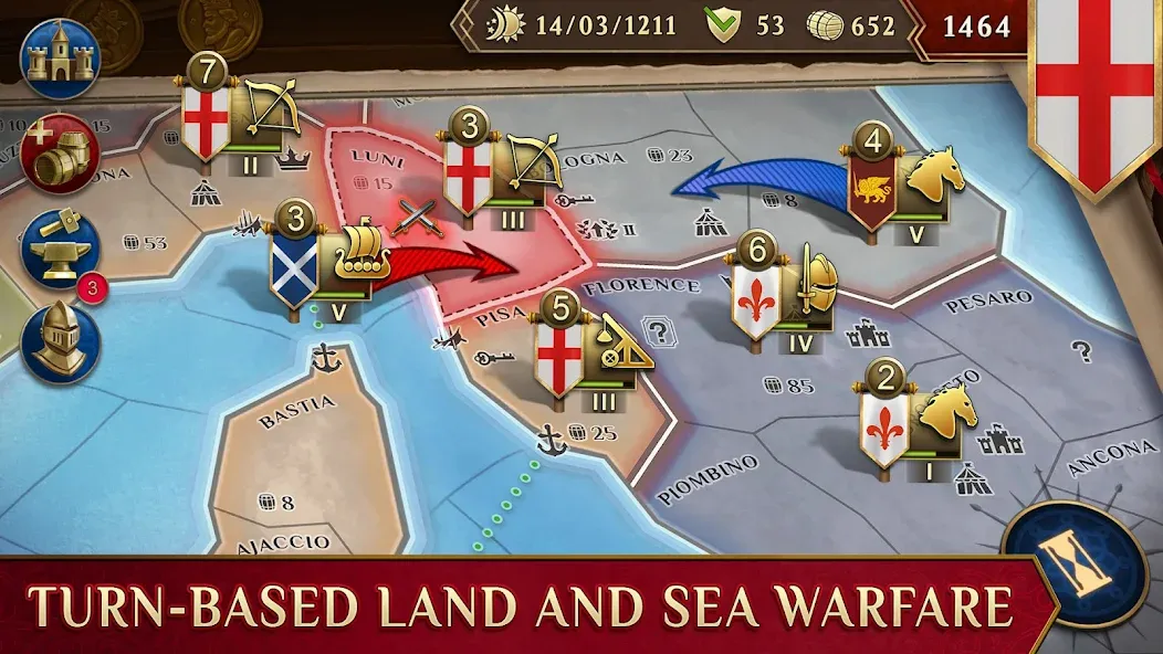 Timelines: Medieval War TBS screenshot 8