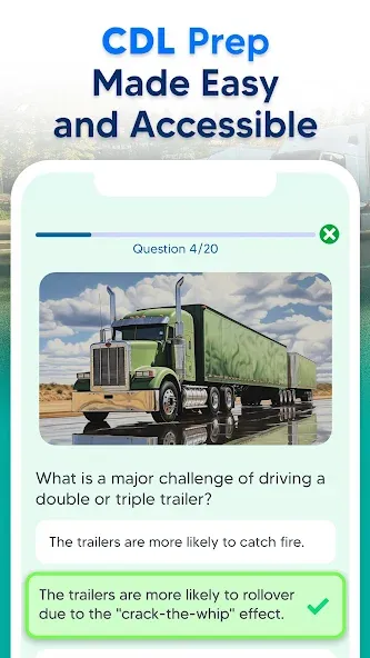 CDL Prep Practice Test 2026 screenshot 3