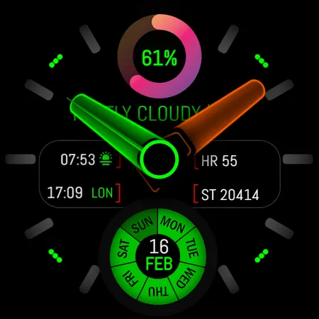 Watch Face WF129 screenshot 9
