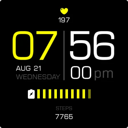 Key075 Modern Watch Face screenshot 27