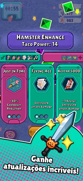 Taco: Herói Hamster screenshot 2
