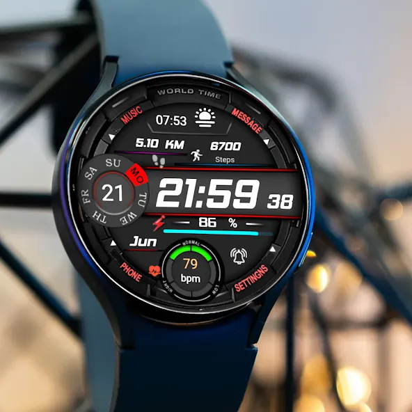 FSW274 Digital Watchface screenshot 3