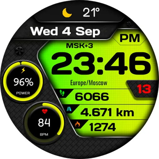 Digital Kelt Watch Face screenshot 17