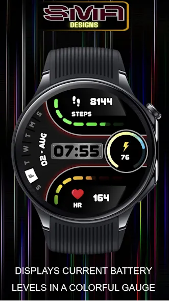 Vital View Watch Face SAM-24 screenshot 7