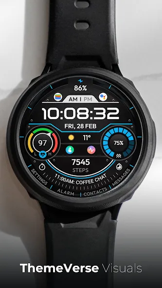 TVV Workout 3 Watch Face screenshot 1