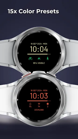 EXD092: Minimal Watch Face screenshot 8