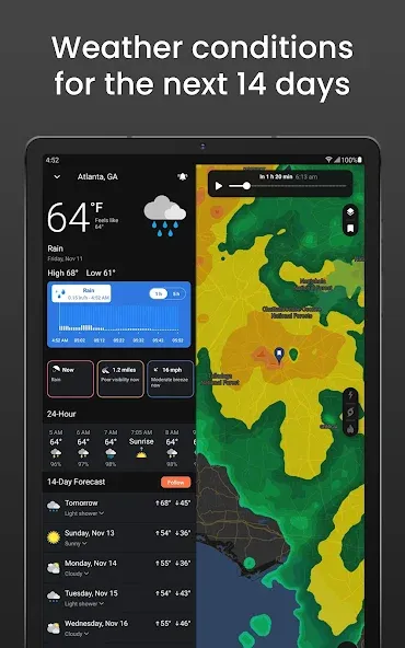 Clime: NOAA Weather Radar Live screenshot 12