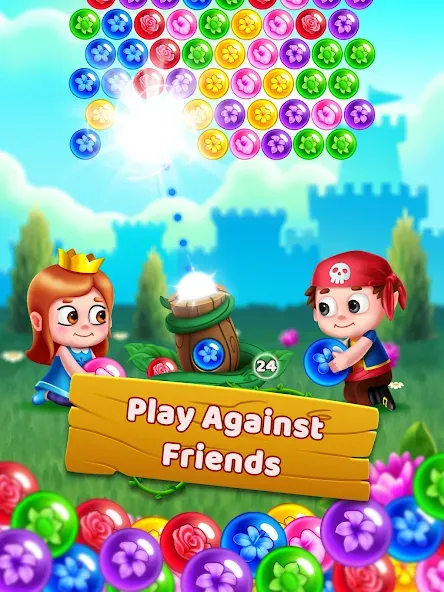 Bubble Shooter Flower Blossom screenshot 17