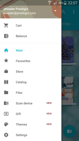 eReader Prestigio: Lector screenshot 6