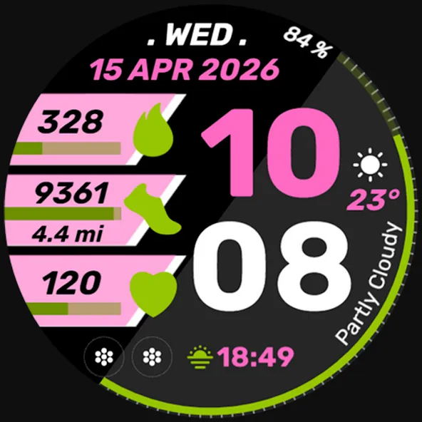 Active Edge Watch Face screenshot 38
