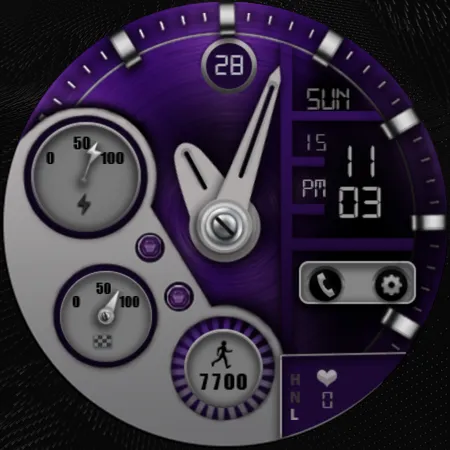 W-Design WOS053 - Watch Face screenshot 9