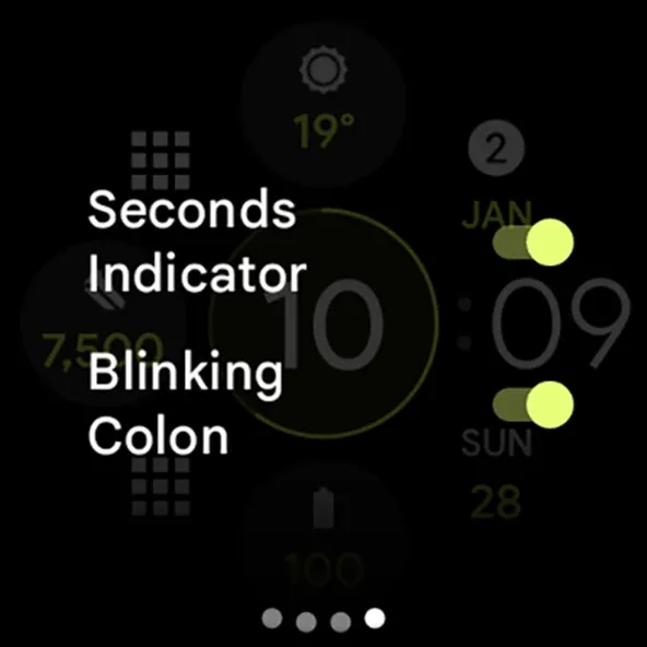 OS 3 Digital: Watch face screenshot 13
