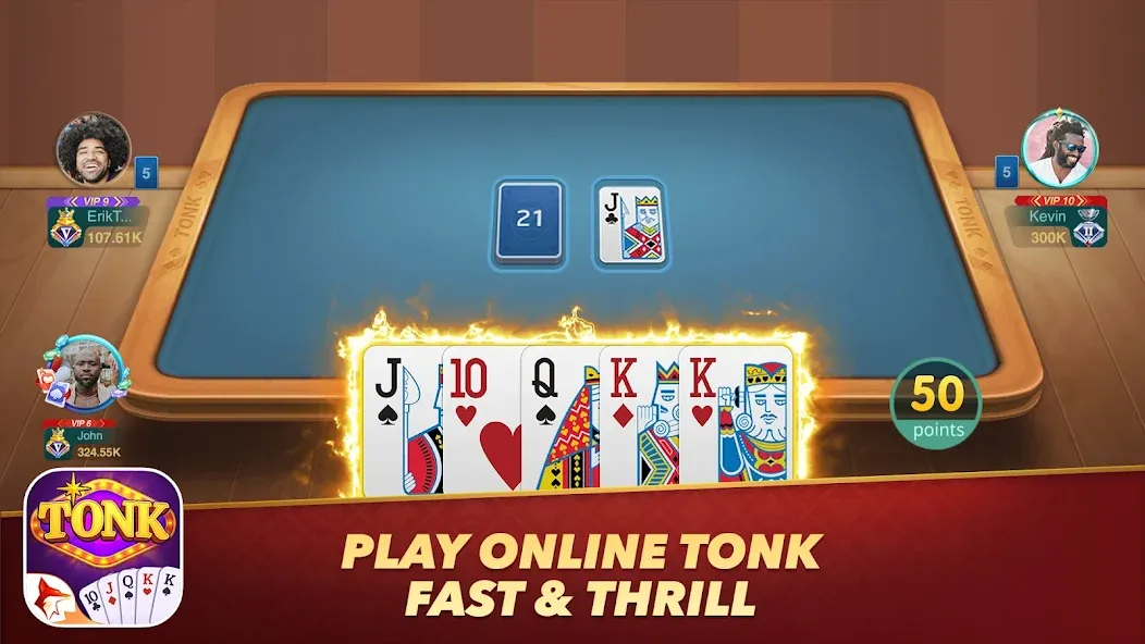 Tonk - Classic Tunk ZingPlay screenshot 1