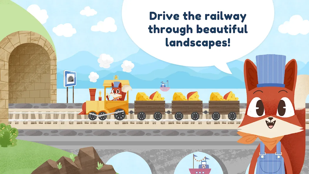 Little Fox Train Adventures screenshot 1