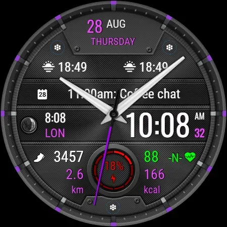 VF Element Hybrid 2 Watch Face screenshot 35