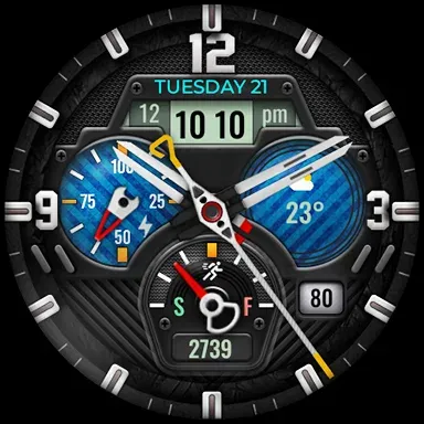 Tancha S81 Hybrid Watch Face screenshot 20
