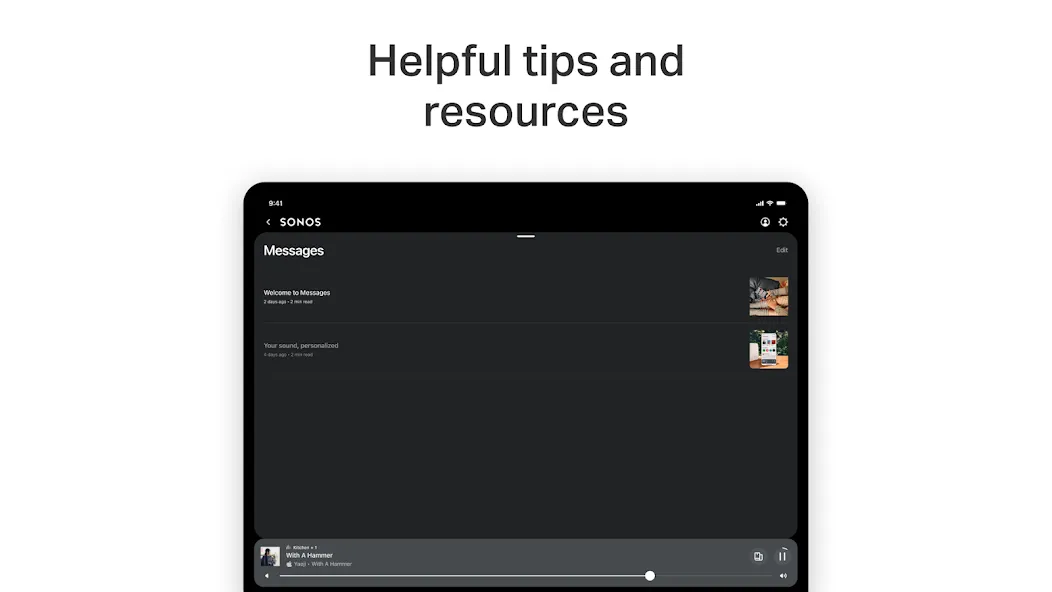 Sonos screenshot 12