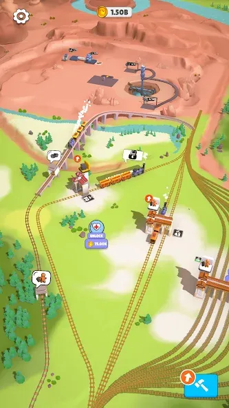 Rail Master Tycoon: 방치형 기차왕 screenshot 2