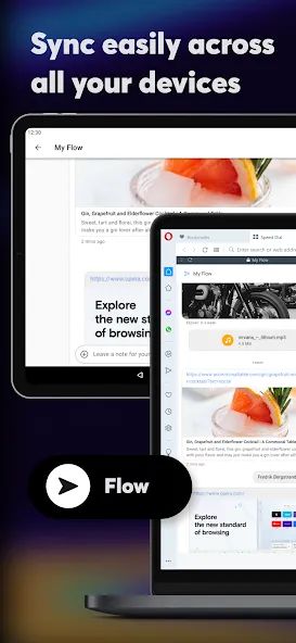Opera browser beta with AI screenshot 14