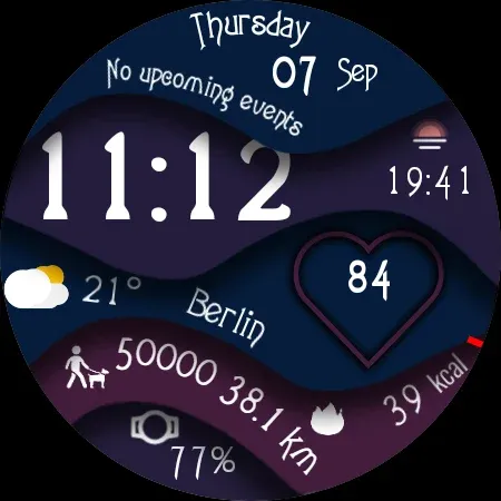 Ccwf022 Digital Watch Face screenshot 11