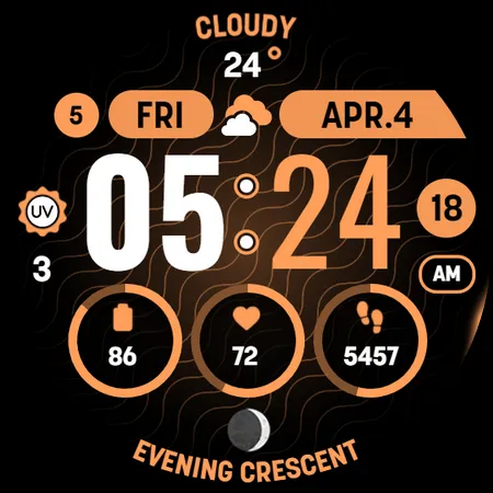 MOON KNIGHT Digital Watch Face screenshot 26