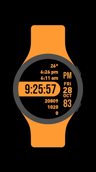 Focused Watch Face screenshot 4